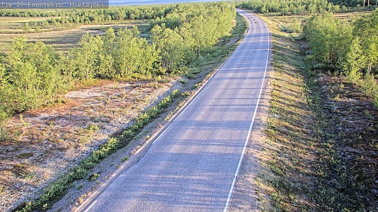Kelikamerat Kuva Tie 21 Enontekiö, Hietajoki, Enontekiö, Lappi