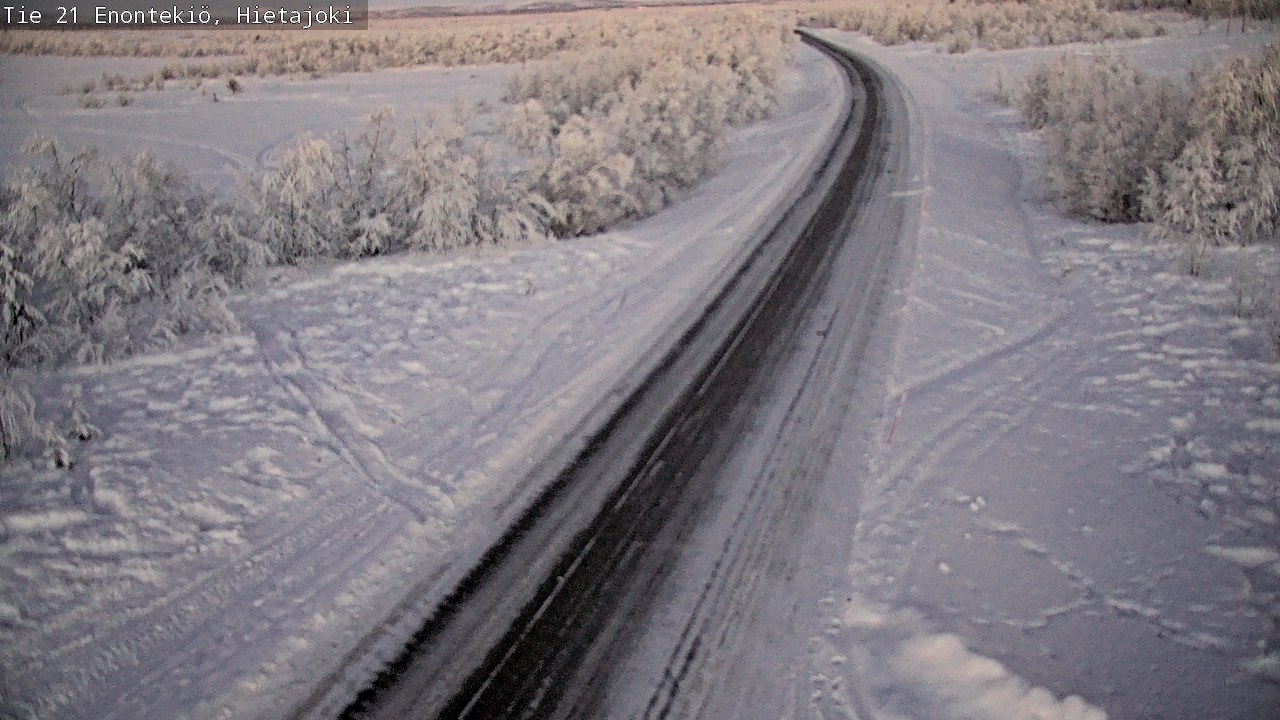 Kelikamerat Kuva Tie 21 Enontekiö, Hietajoki, Enontekiö, Lappi
