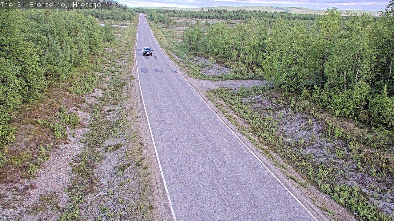 Kelikamerat Kuva Tie 21 Enontekiö, Hietajoki, Enontekiö, Lappi