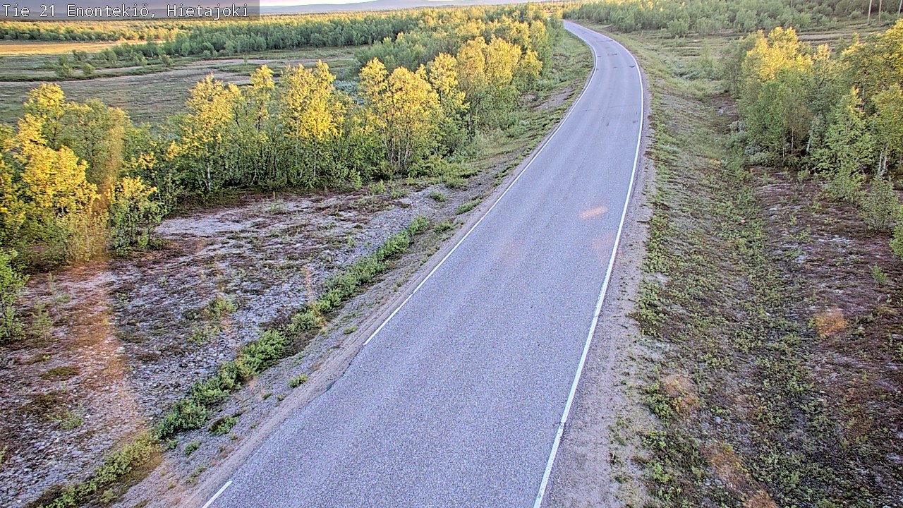 Kelikamerat Kuva Tie 21 Enontekiö, Hietajoki, Enontekiö, Lappi