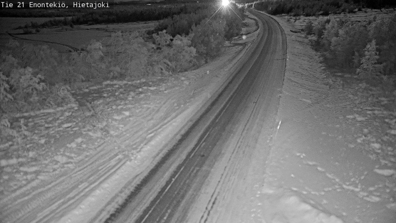 Kelikamerat Kuva Tie 21 Enontekiö, Hietajoki, Enontekiö, Lappi