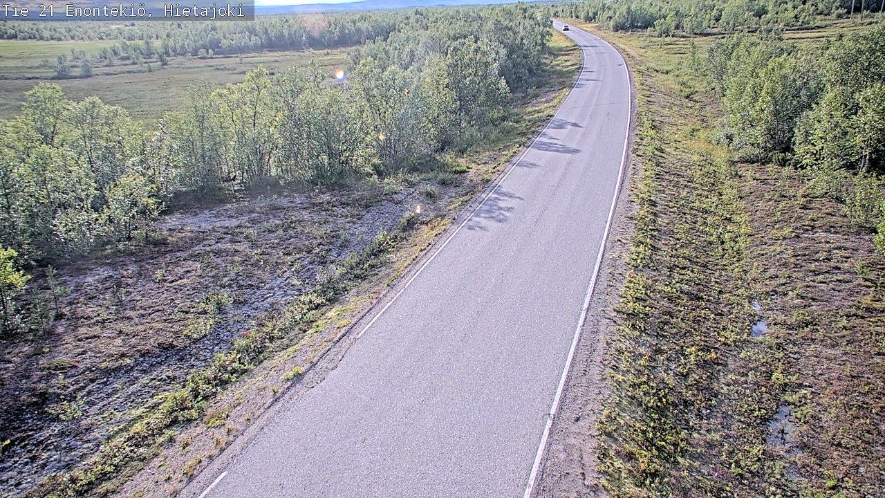 Kelikamerat Kuva Tie 21 Enontekiö, Hietajoki, Enontekiö, Lappi