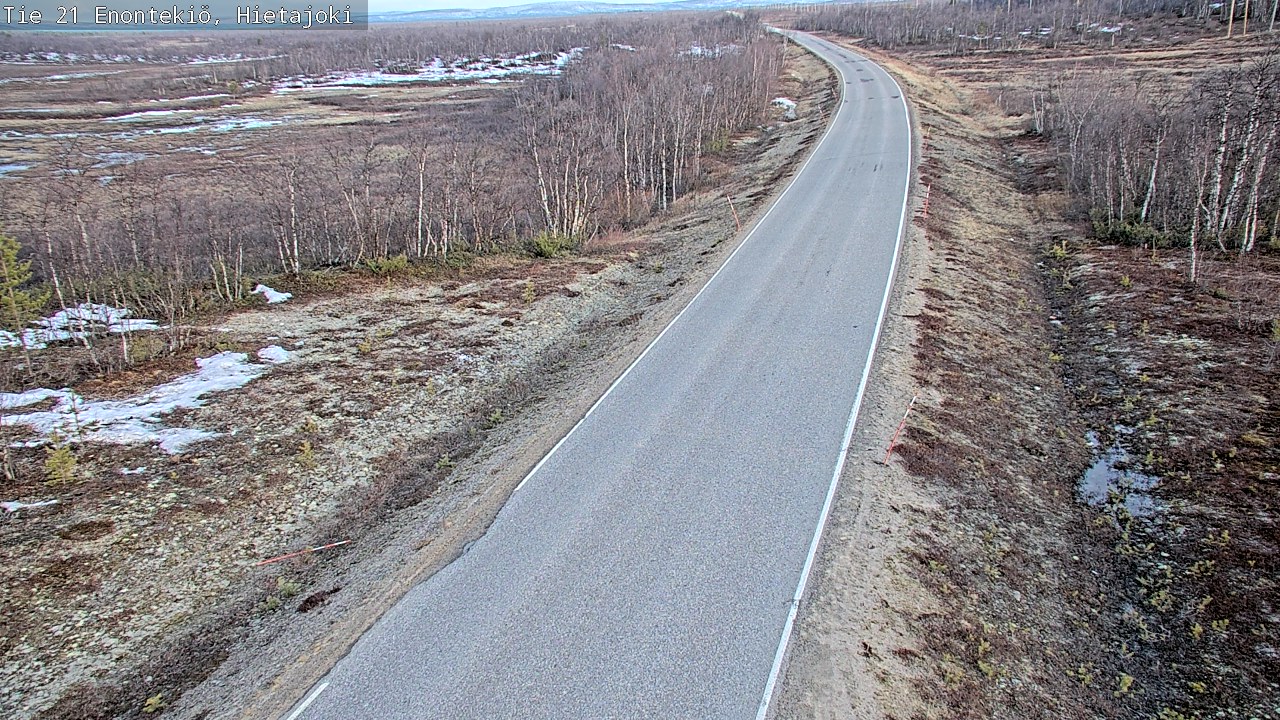 Kelikamerat Kuva Tie 21 Enontekiö, Hietajoki, Enontekiö, Lappi