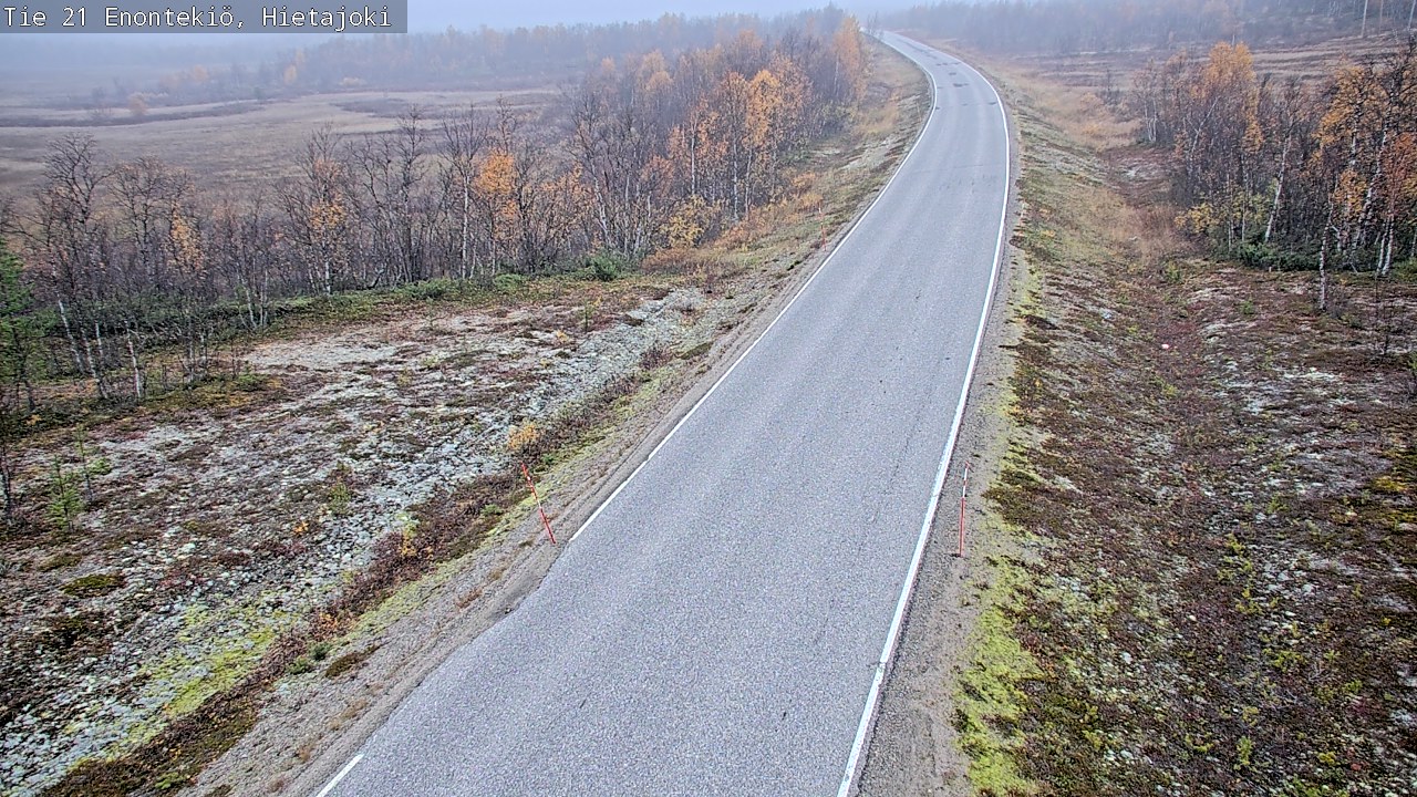 Kelikamerat Kuva Tie 21 Enontekiö, Hietajoki, Enontekiö, Lappi