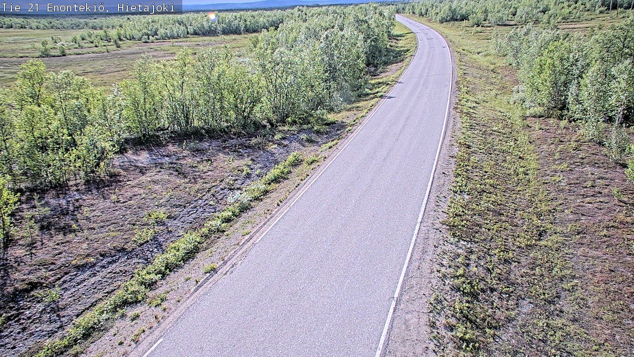 Kelikamerat Kuva Tie 21 Enontekiö, Hietajoki, Enontekiö, Lappi
