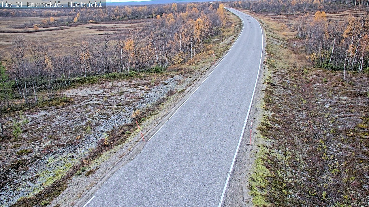Kelikamerat Kuva Tie 21 Enontekiö, Hietajoki, Enontekiö, Lappi