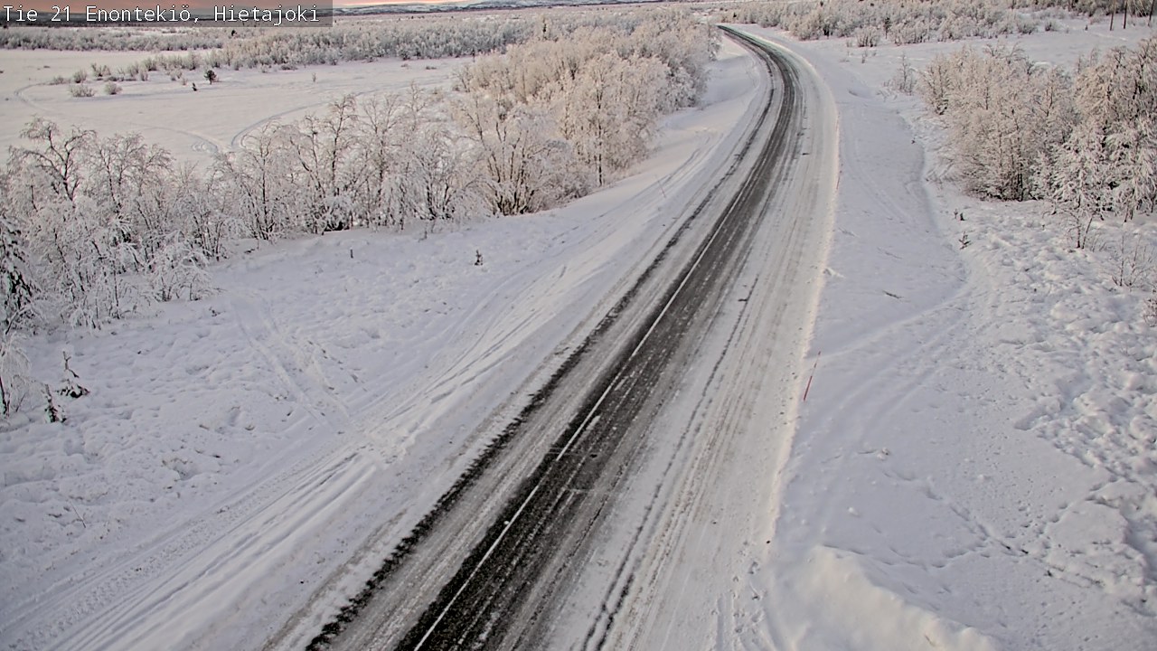 Kelikamerat Kuva Tie 21 Enontekiö, Hietajoki, Enontekiö, Lappi