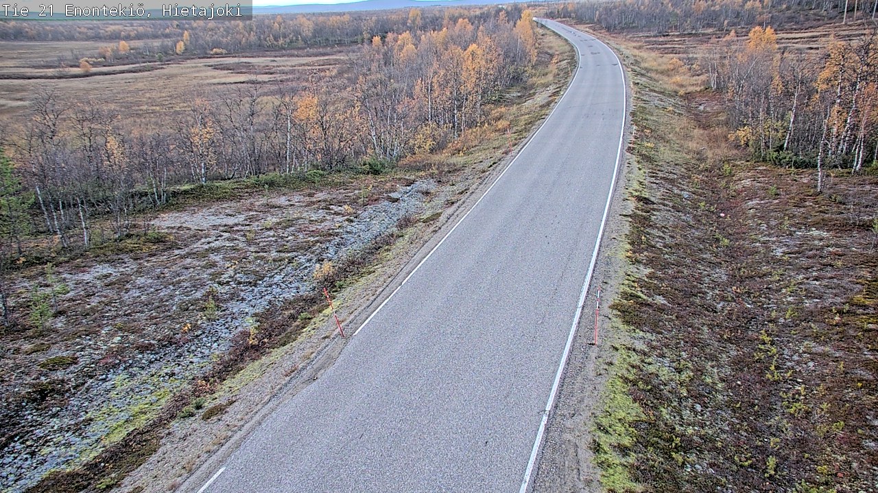 Kelikamerat Kuva Tie 21 Enontekiö, Hietajoki, Enontekiö, Lappi