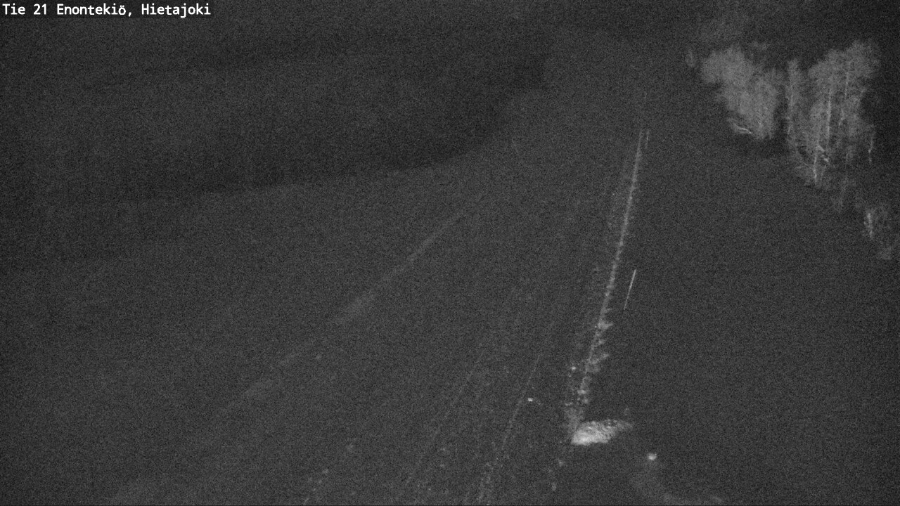 Weather Camera Image Väg 21 Enontekis, Hietajoki, Enontekiö, Lappi