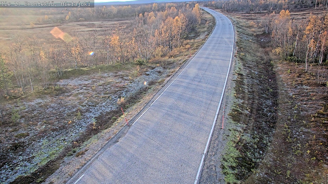 Kelikamerat Kuva Tie 21 Enontekiö, Hietajoki, Enontekiö, Lappi