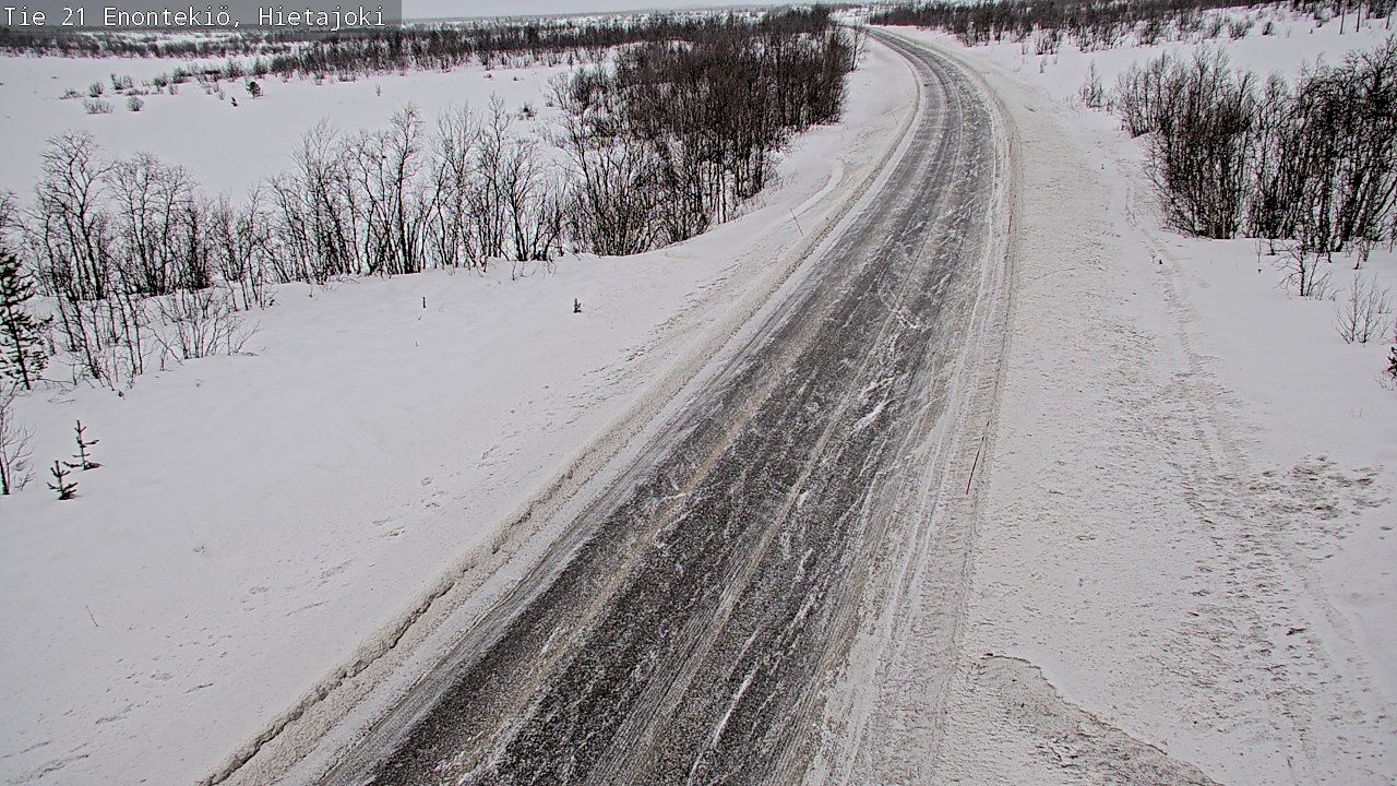 Kelikamerat Kuva Tie 21 Enontekiö, Hietajoki, Enontekiö, Lappi