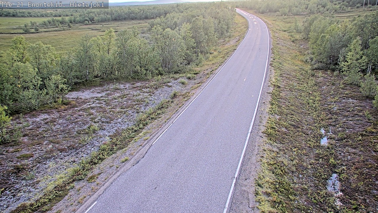 Kelikamerat Kuva Tie 21 Enontekiö, Hietajoki, Enontekiö, Lappi