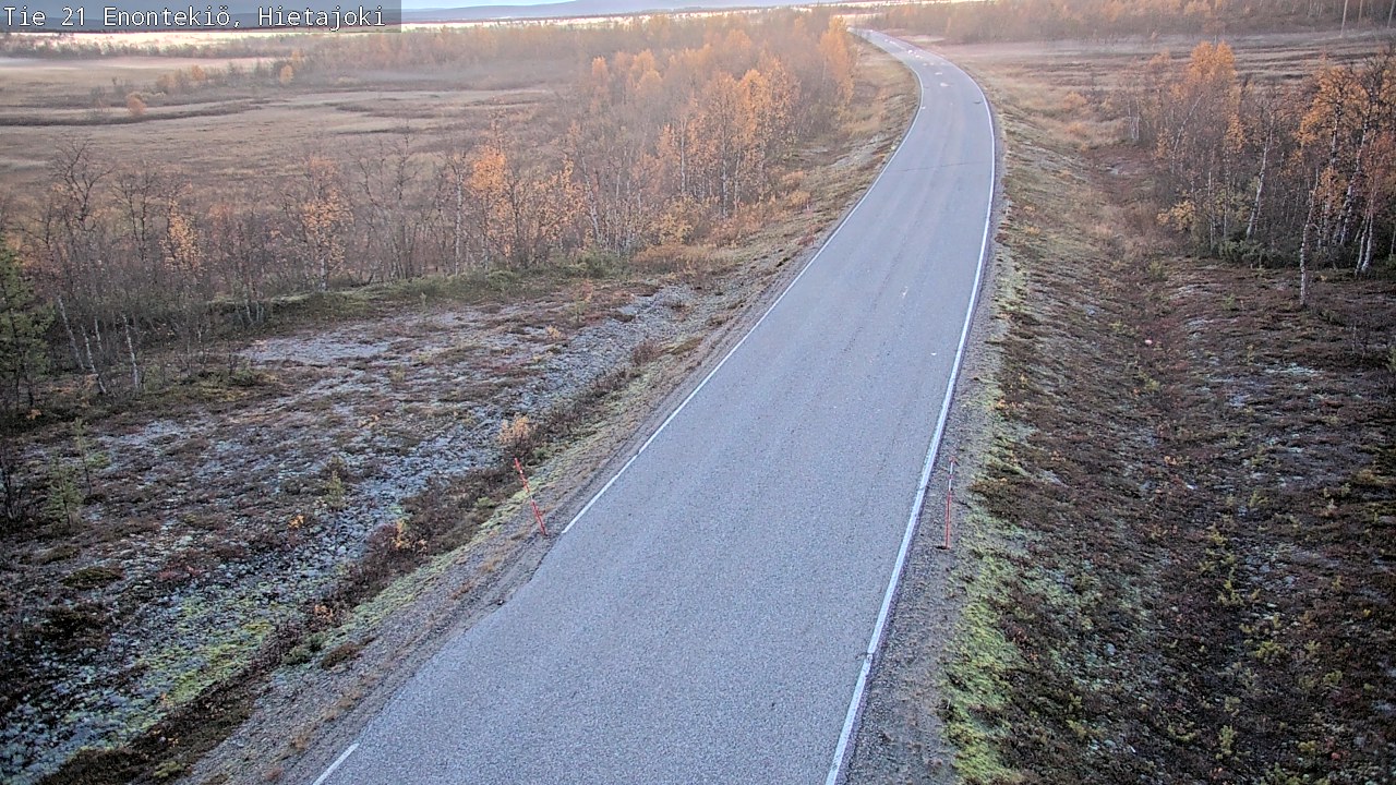 Kelikamerat Kuva Tie 21 Enontekiö, Hietajoki, Enontekiö, Lappi