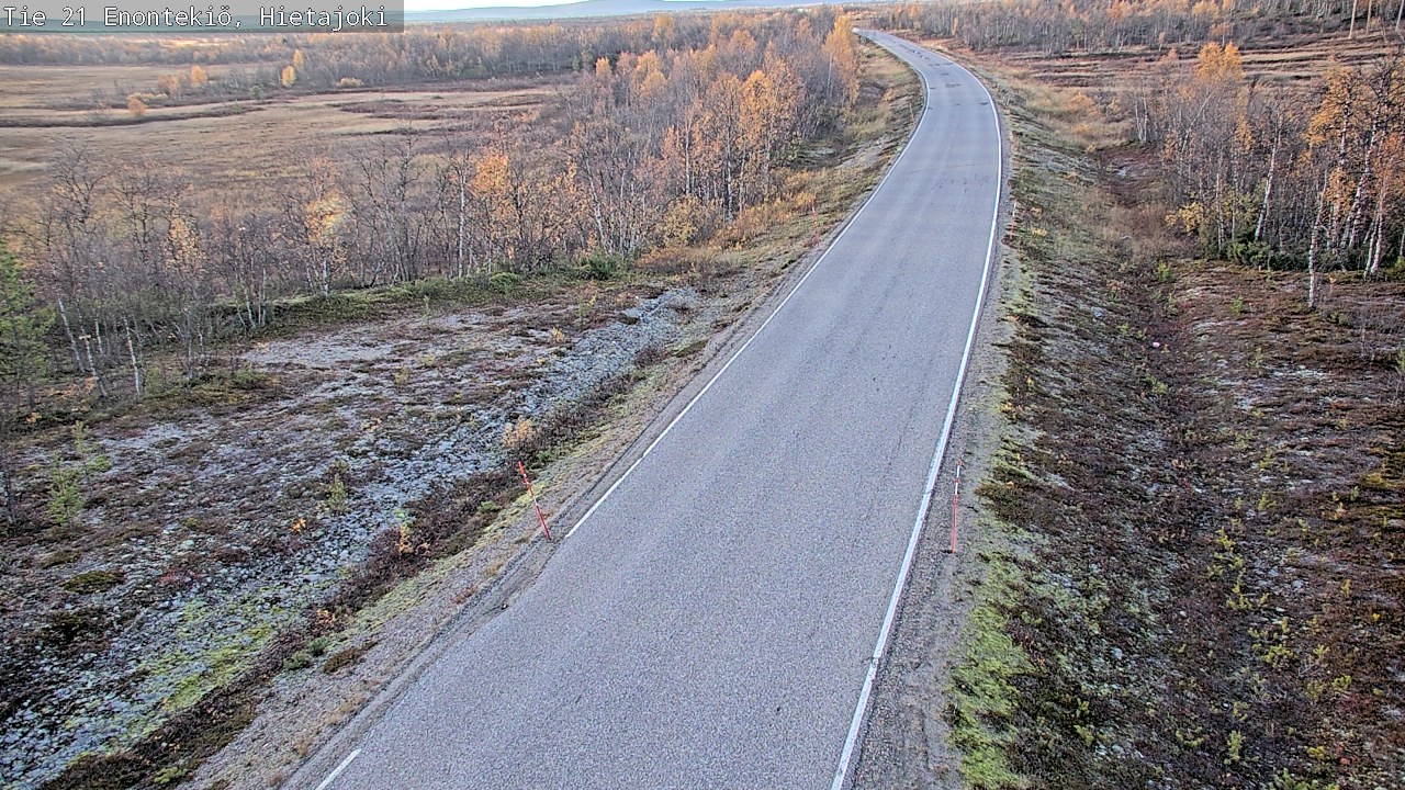 Kelikamerat Kuva Tie 21 Enontekiö, Hietajoki, Enontekiö, Lappi