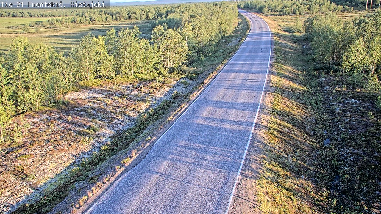 Kelikamerat Kuva Tie 21 Enontekiö, Hietajoki, Enontekiö, Lappi