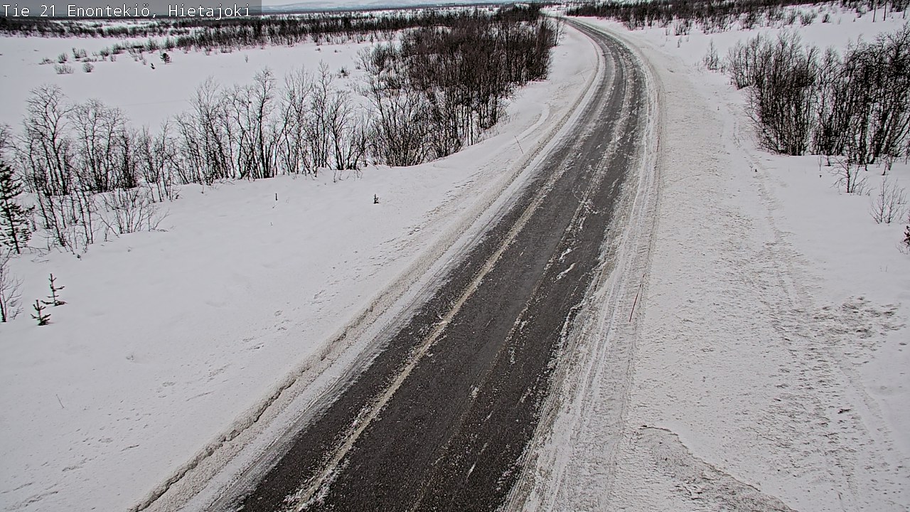 Kelikamerat Kuva Tie 21 Enontekiö, Hietajoki, Enontekiö, Lappi