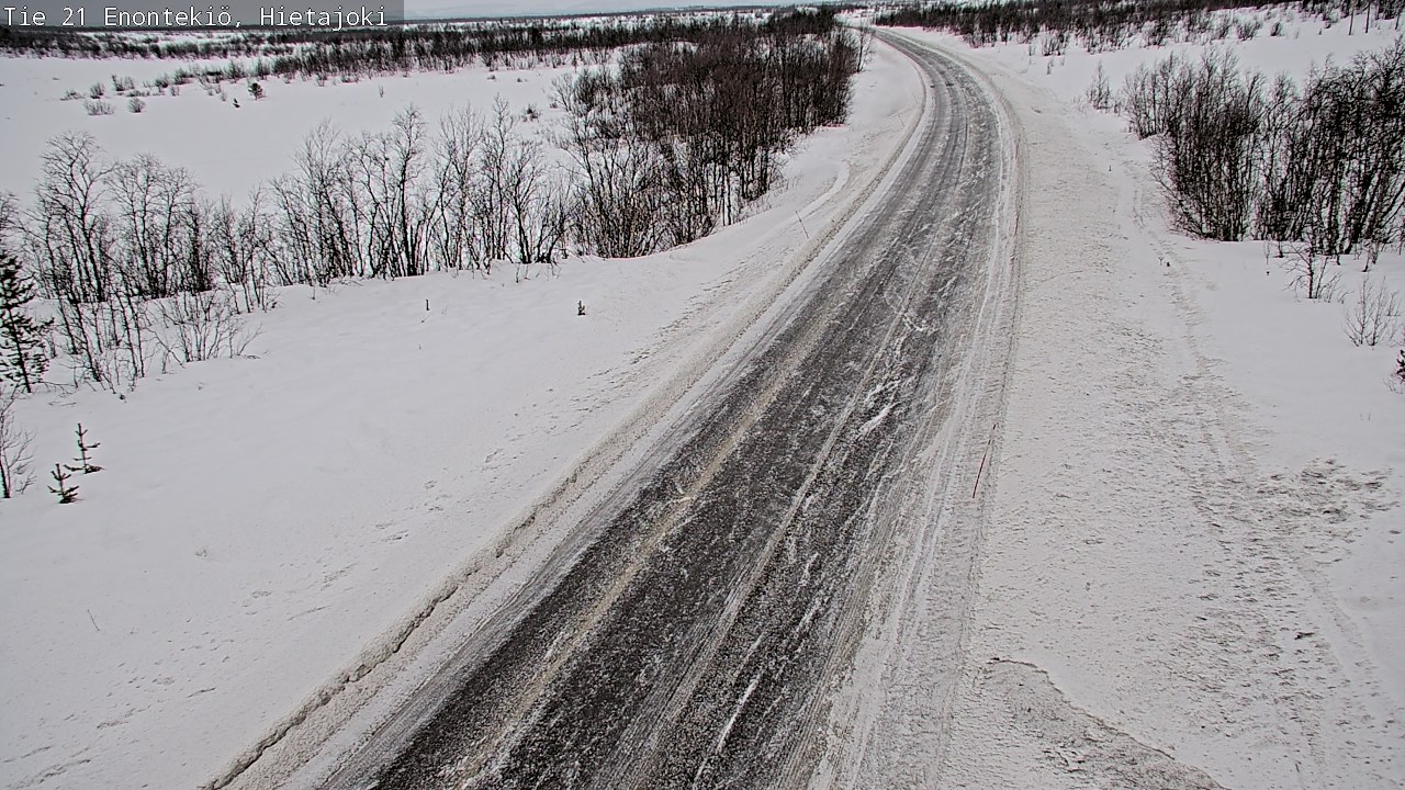 Kelikamerat Kuva Tie 21 Enontekiö, Hietajoki, Enontekiö, Lappi