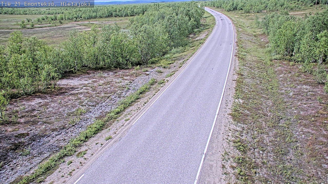 Kelikamerat Kuva Tie 21 Enontekiö, Hietajoki, Enontekiö, Lappi