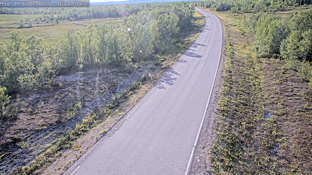 Kelikamerat Kuva Tie 21 Enontekiö, Hietajoki, Enontekiö, Lappi