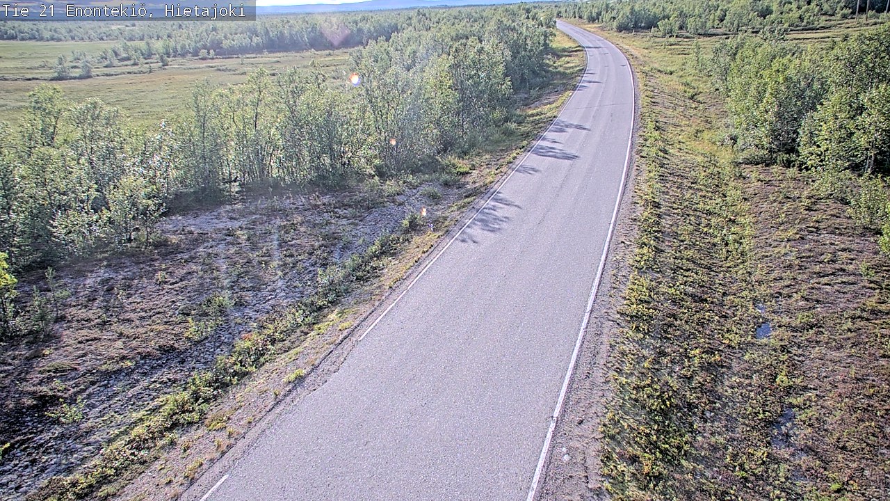 Kelikamerat Kuva Tie 21 Enontekiö, Hietajoki, Enontekiö, Lappi