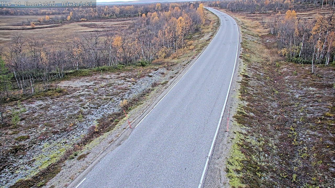 Kelikamerat Kuva Tie 21 Enontekiö, Hietajoki, Enontekiö, Lappi