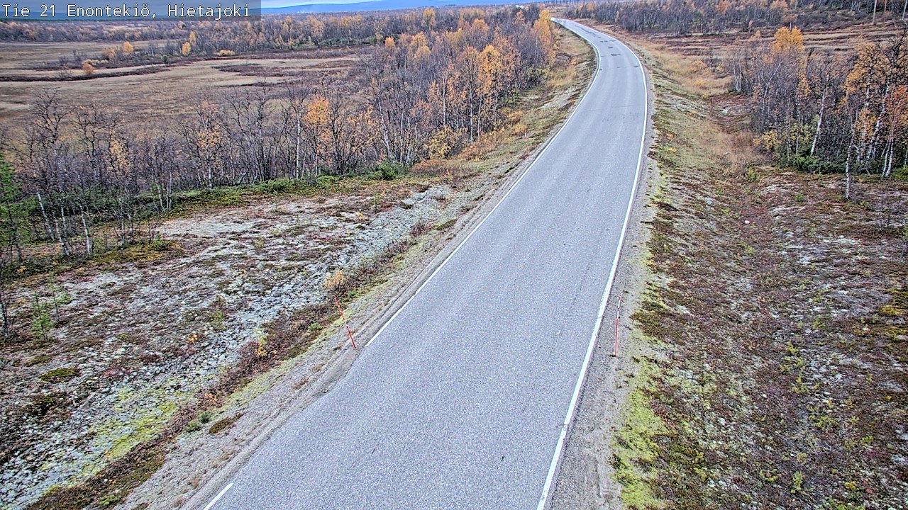 Kelikamerat Kuva Tie 21 Enontekiö, Hietajoki, Enontekiö, Lappi