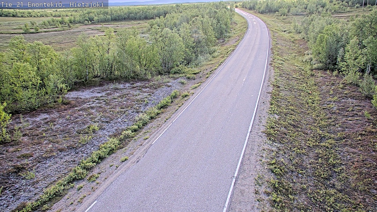 Kelikamerat Kuva Tie 21 Enontekiö, Hietajoki, Enontekiö, Lappi