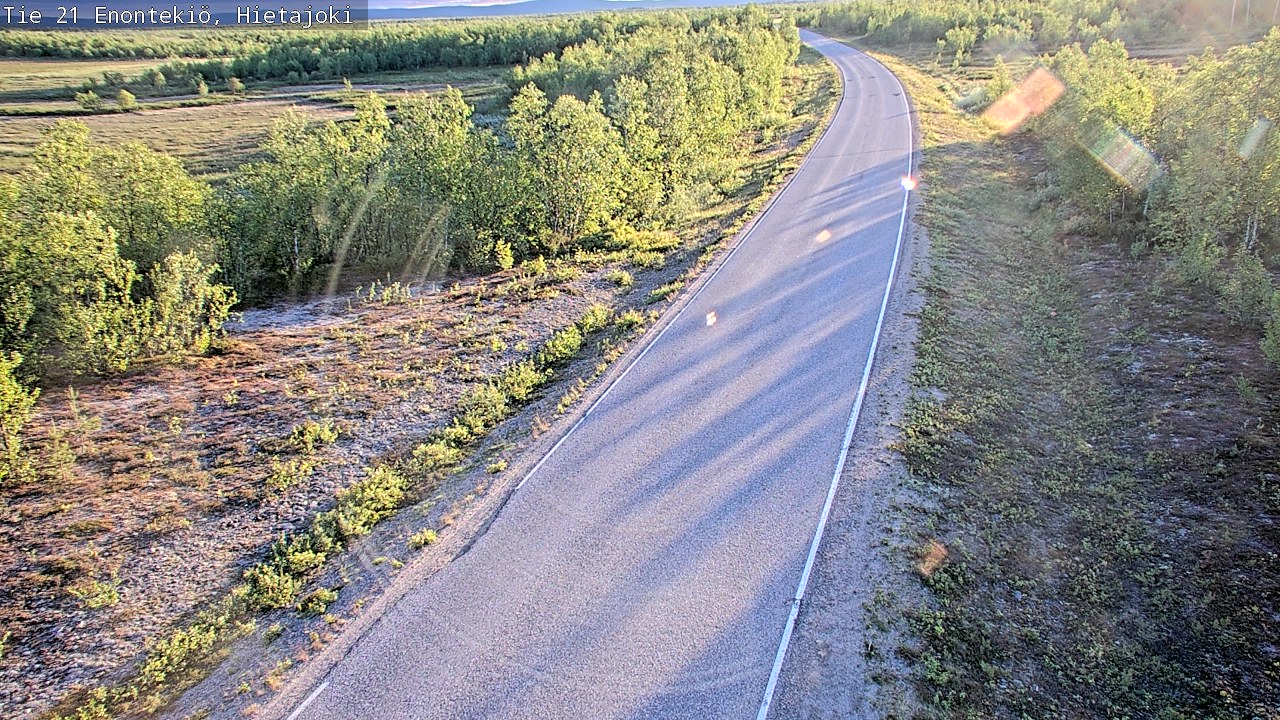 Kelikamerat Kuva Tie 21 Enontekiö, Hietajoki, Enontekiö, Lappi