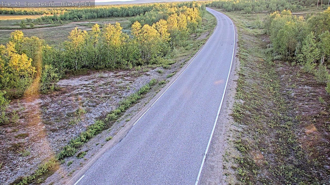 Kelikamerat Kuva Tie 21 Enontekiö, Hietajoki, Enontekiö, Lappi