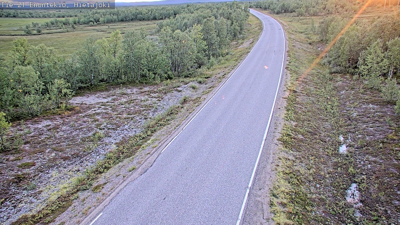 Kelikamerat Kuva Tie 21 Enontekiö, Hietajoki, Enontekiö, Lappi