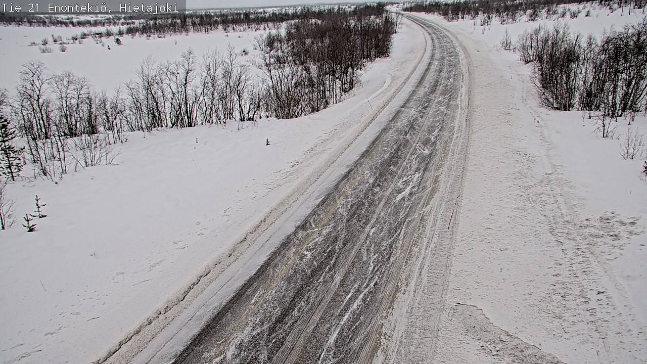 Kelikamerat Kuva Tie 21 Enontekiö, Hietajoki, Enontekiö, Lappi
