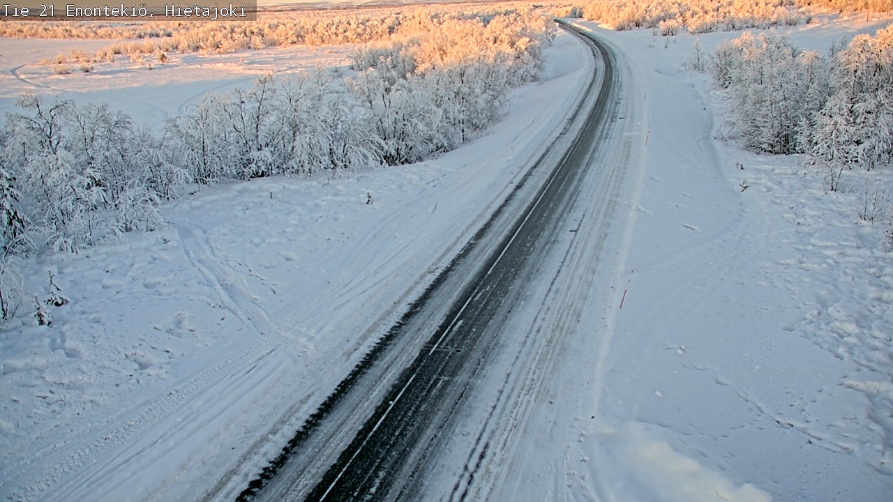Kelikamerat Kuva Tie 21 Enontekiö, Hietajoki, Enontekiö, Lappi