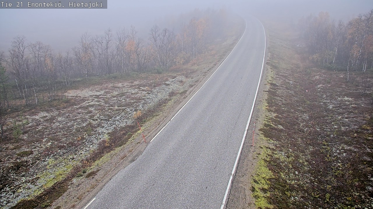 Kelikamerat Kuva Tie 21 Enontekiö, Hietajoki, Enontekiö, Lappi