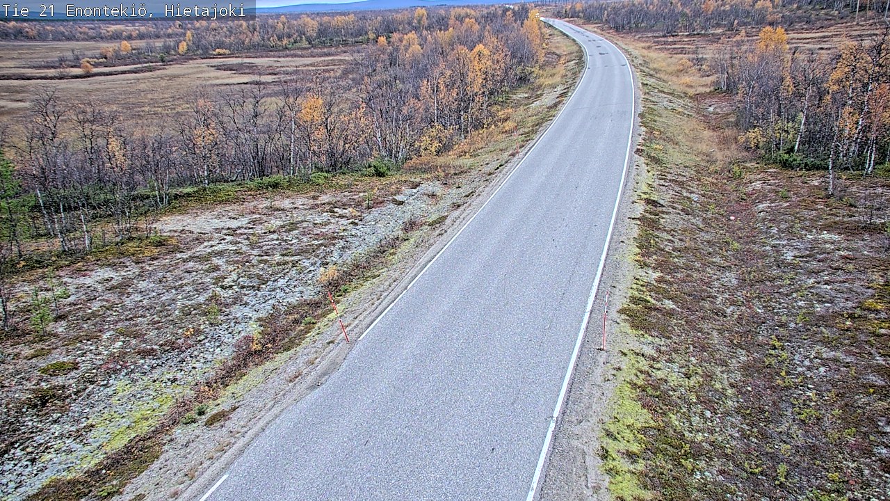 Kelikamerat Kuva Tie 21 Enontekiö, Hietajoki, Enontekiö, Lappi