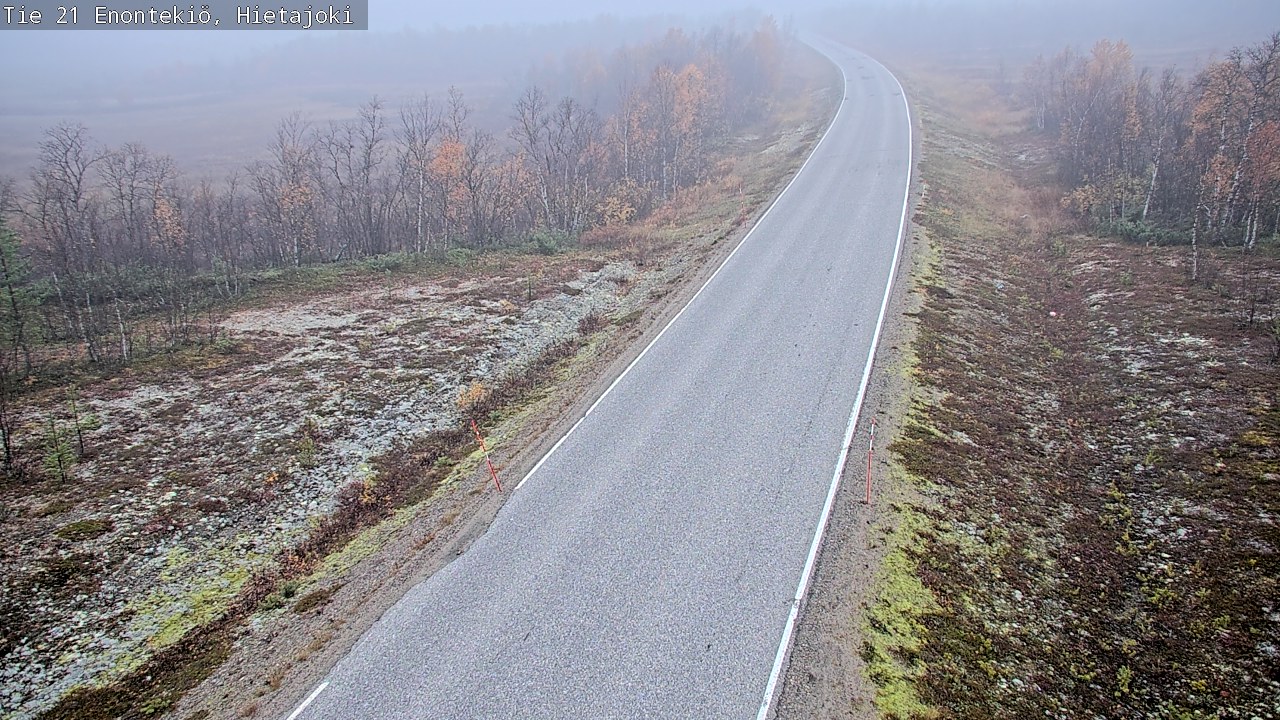 Kelikamerat Kuva Tie 21 Enontekiö, Hietajoki, Enontekiö, Lappi