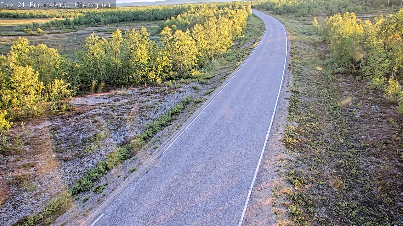Kelikamerat Kuva Tie 21 Enontekiö, Hietajoki, Enontekiö, Lappi