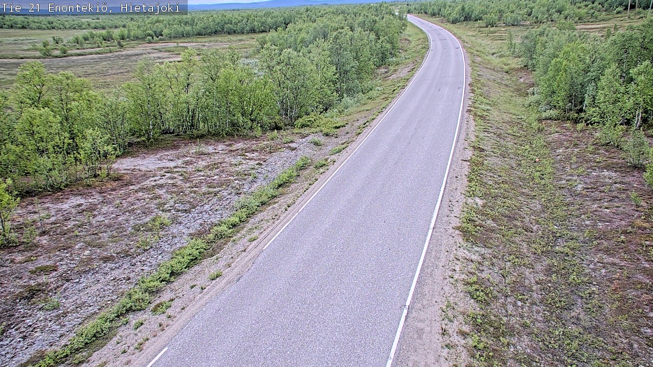 Kelikamerat Kuva Tie 21 Enontekiö, Hietajoki, Enontekiö, Lappi