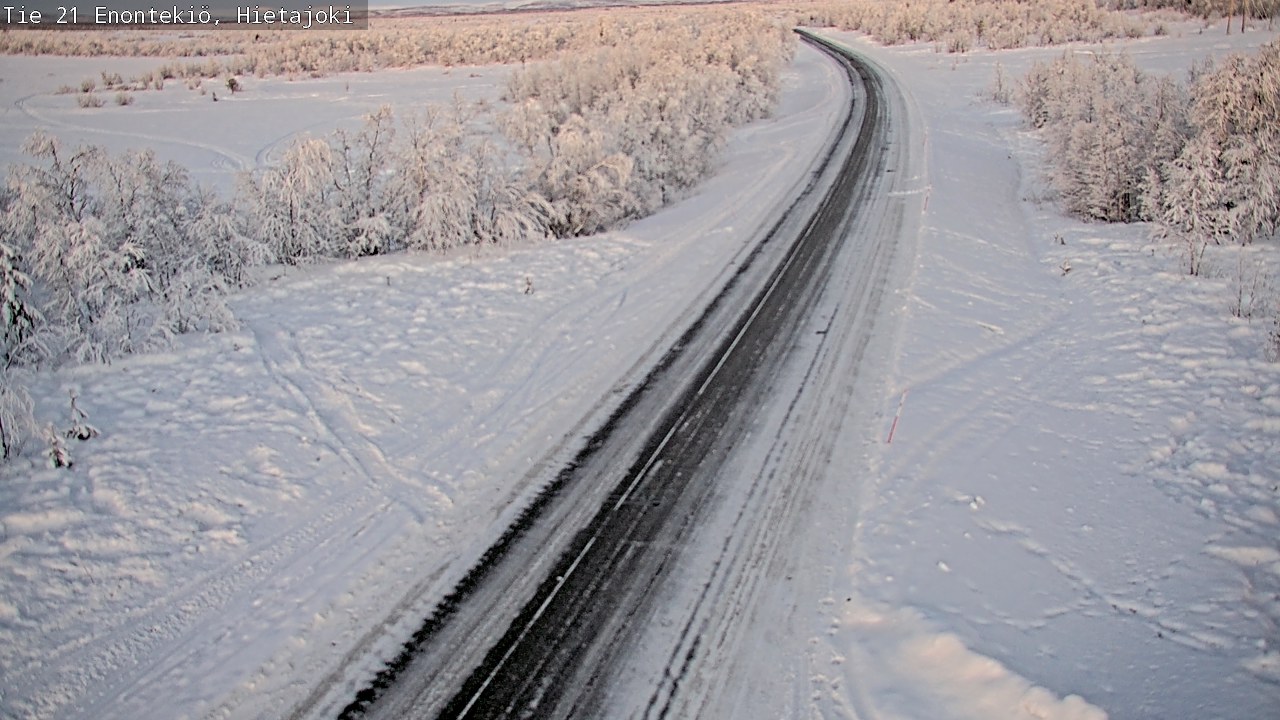 Kelikamerat Kuva Tie 21 Enontekiö, Hietajoki, Enontekiö, Lappi