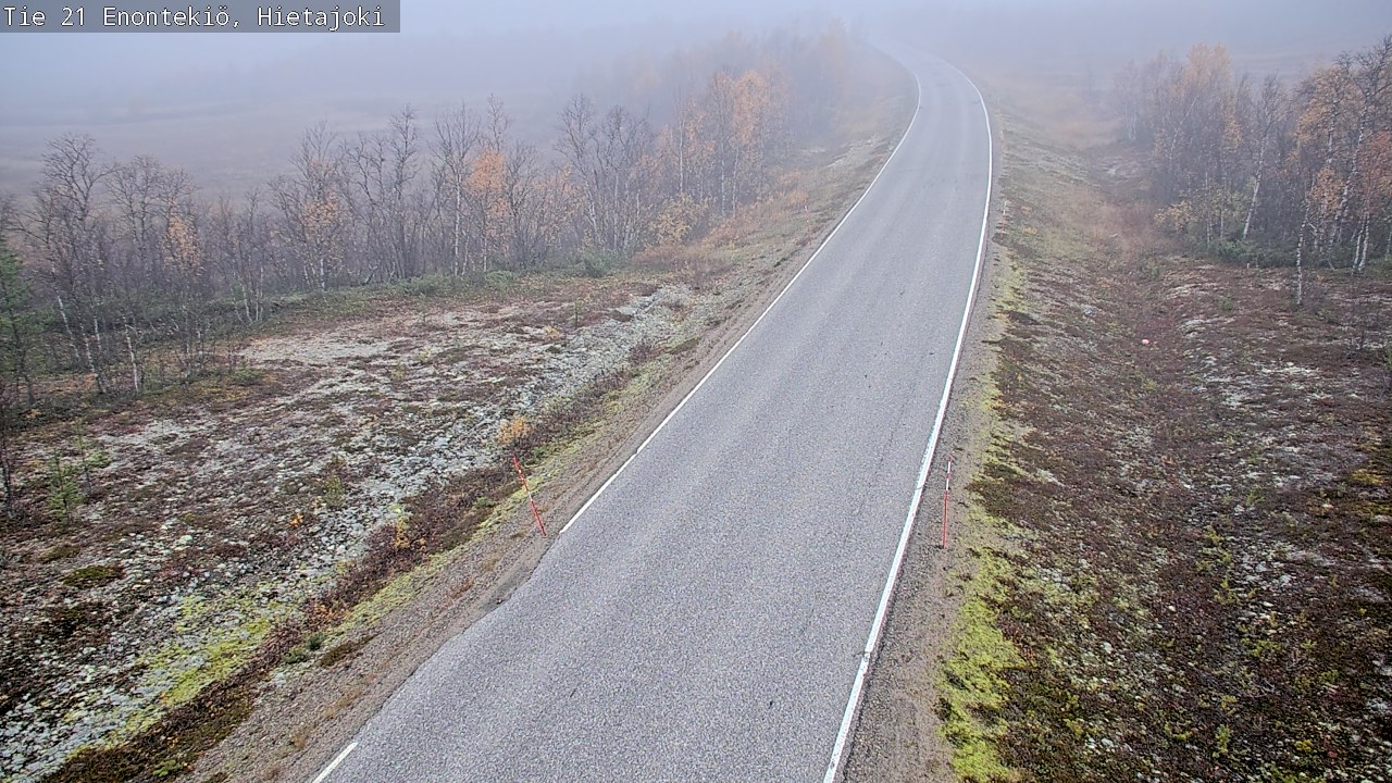 Kelikamerat Kuva Tie 21 Enontekiö, Hietajoki, Enontekiö, Lappi