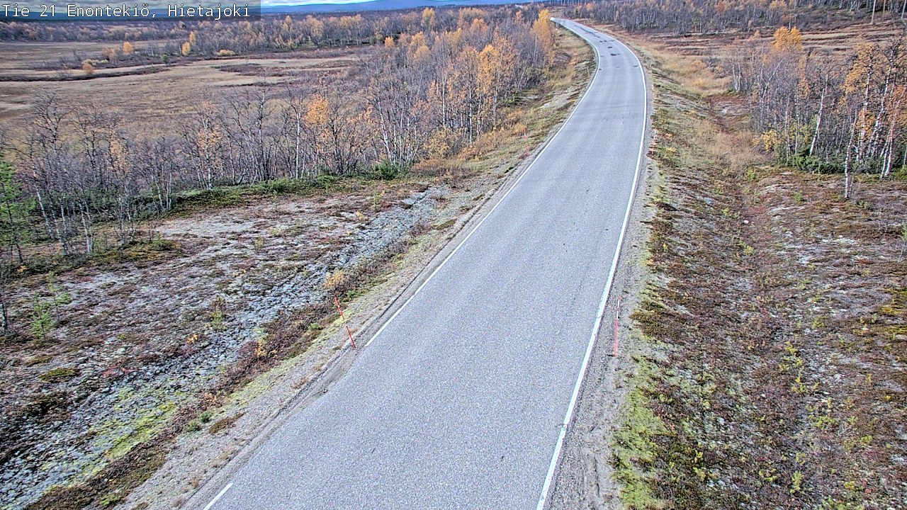 Kelikamerat Kuva Tie 21 Enontekiö, Hietajoki, Enontekiö, Lappi