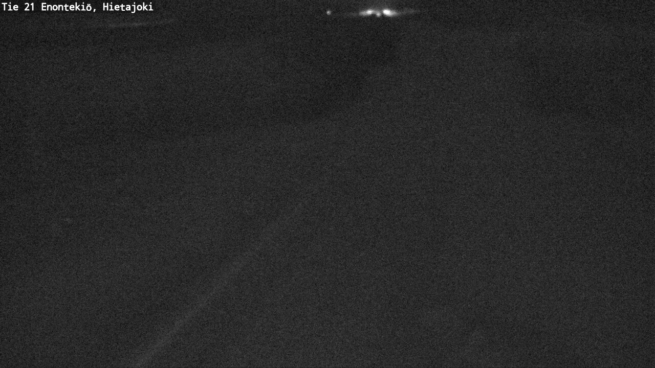 Weather Camera Image Väg 21 Enontekis, Hietajoki, Enontekiö, Lappi