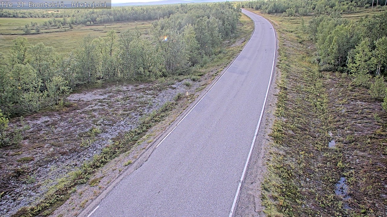 Kelikamerat Kuva Tie 21 Enontekiö, Hietajoki, Enontekiö, Lappi