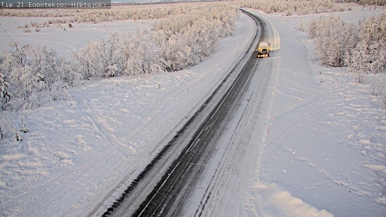 Kelikamerat Kuva Tie 21 Enontekiö, Hietajoki, Enontekiö, Lappi