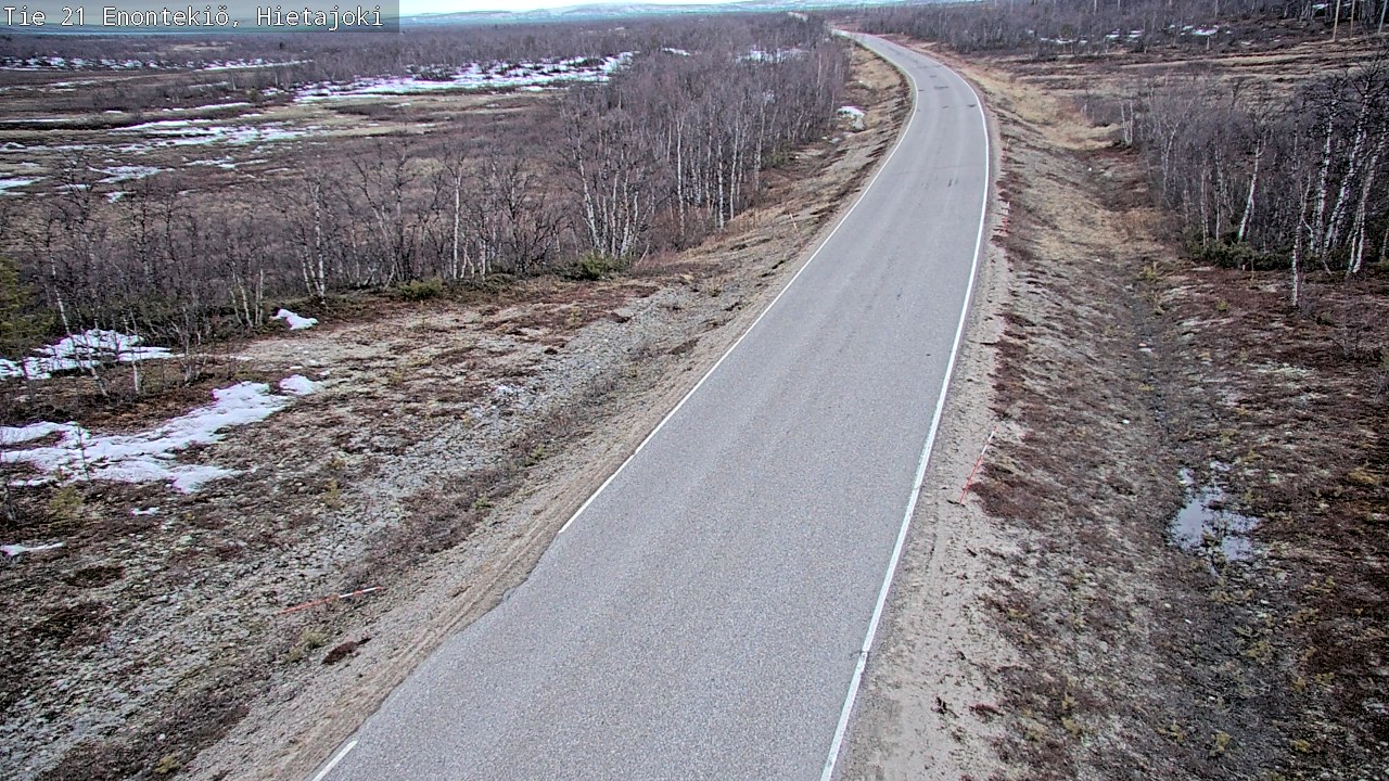 Kelikamerat Kuva Tie 21 Enontekiö, Hietajoki, Enontekiö, Lappi