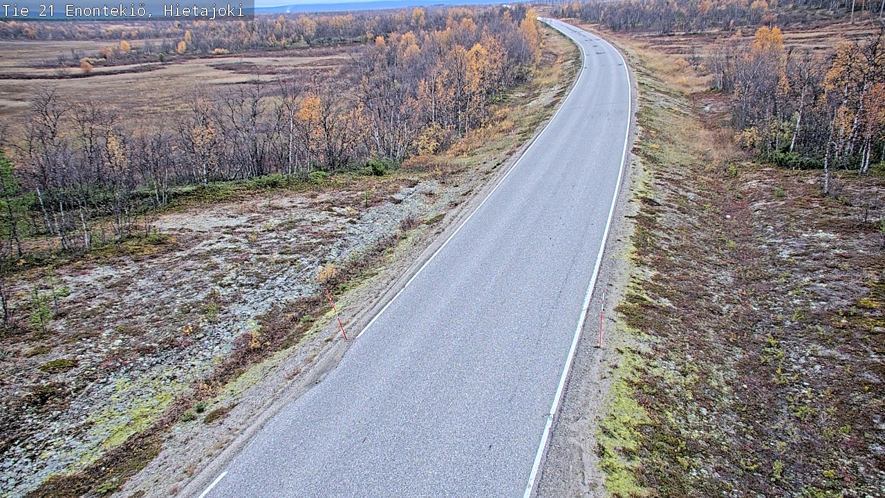Kelikamerat Kuva Tie 21 Enontekiö, Hietajoki, Enontekiö, Lappi