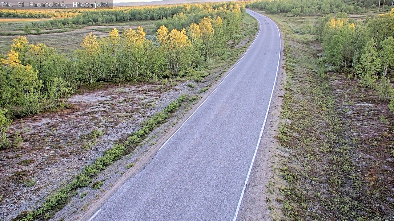 Kelikamerat Kuva Tie 21 Enontekiö, Hietajoki, Enontekiö, Lappi
