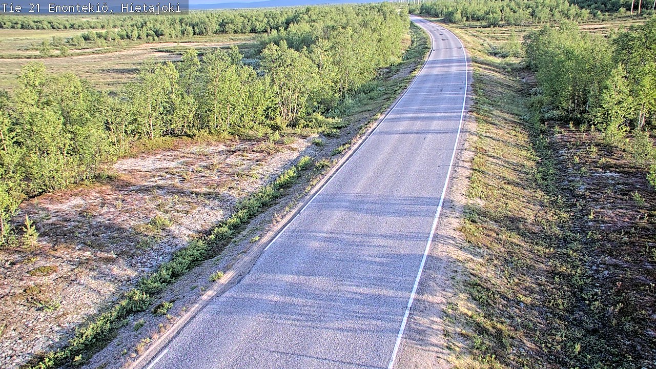 Kelikamerat Kuva Tie 21 Enontekiö, Hietajoki, Enontekiö, Lappi