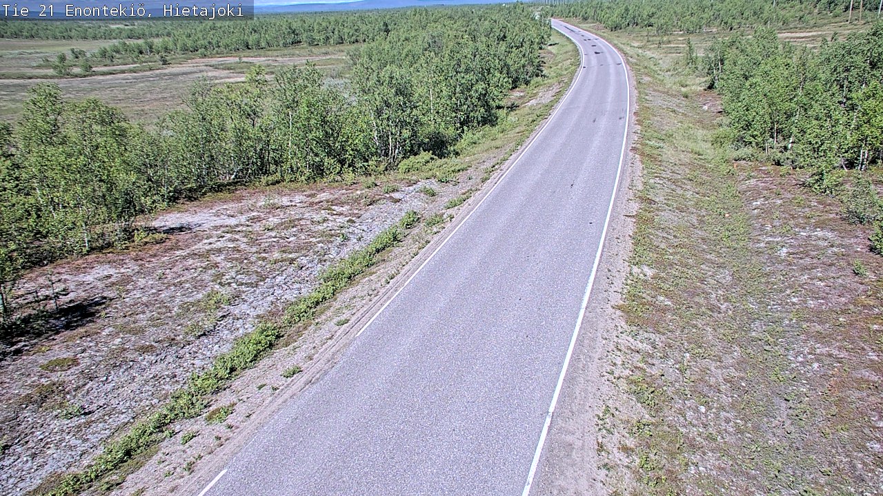 Kelikamerat Kuva Tie 21 Enontekiö, Hietajoki, Enontekiö, Lappi