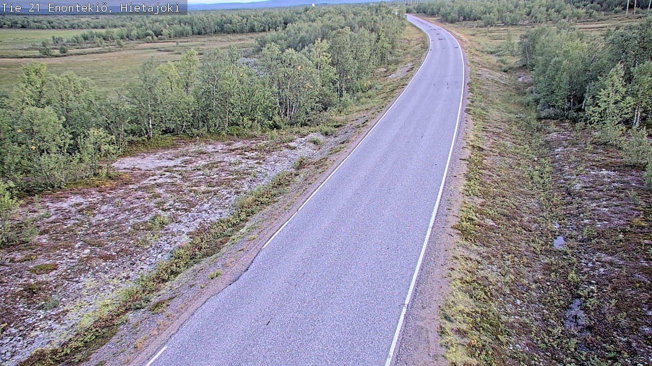 Kelikamerat Kuva Tie 21 Enontekiö, Hietajoki, Enontekiö, Lappi