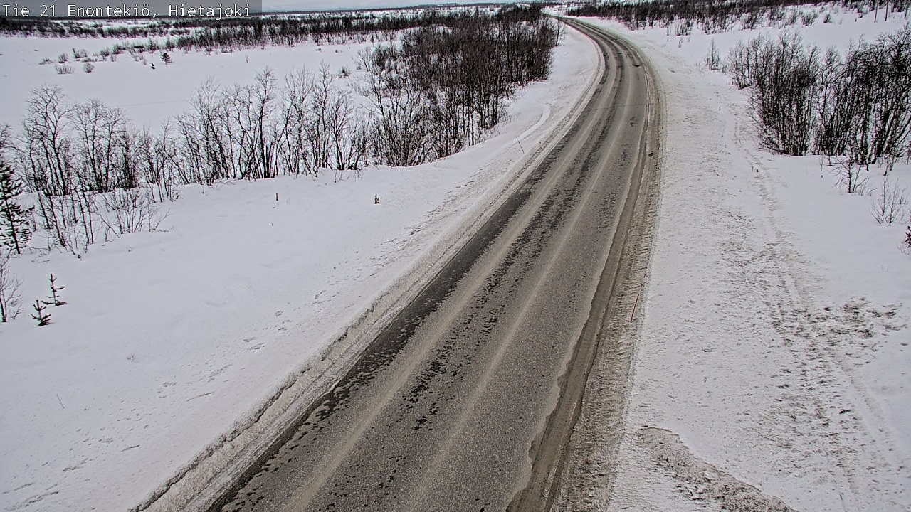Kelikamerat Kuva Tie 21 Enontekiö, Hietajoki, Enontekiö, Lappi
